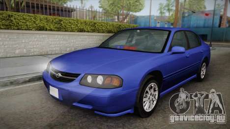 Chevrolet Impala 2004 Detective Unmarked для GTA San Andreas