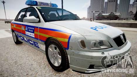 Met Police Vauxhall Omega для GTA 4