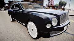 Bentley Mulsanne 2014 для GTA 4