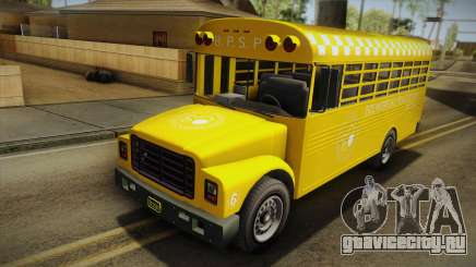 GTA V Vapid Police Prison Bus для GTA San Andreas