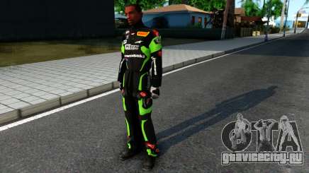 Kawasaki Racing Suit для GTA San Andreas