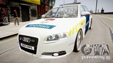 Hungarian Audi Police Car для GTA 4