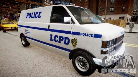 LCPD Declasse Burrito Police Transporter для GTA 4