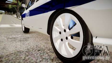 Renault Clio Symbol Police 2011 для GTA 4