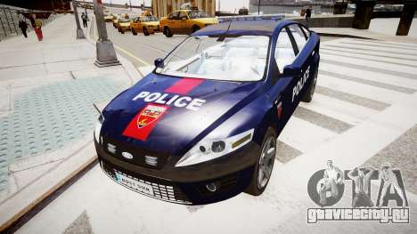 Ford Mondeo Police Nationale для GTA 4
