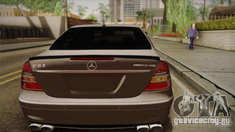 Mercedes-Benz E63 W211 AMG для GTA San Andreas