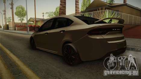 Dodge Dart 2017 для GTA San Andreas