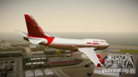 Boeing 747-400 Air India Khajuraho для GTA San Andreas
