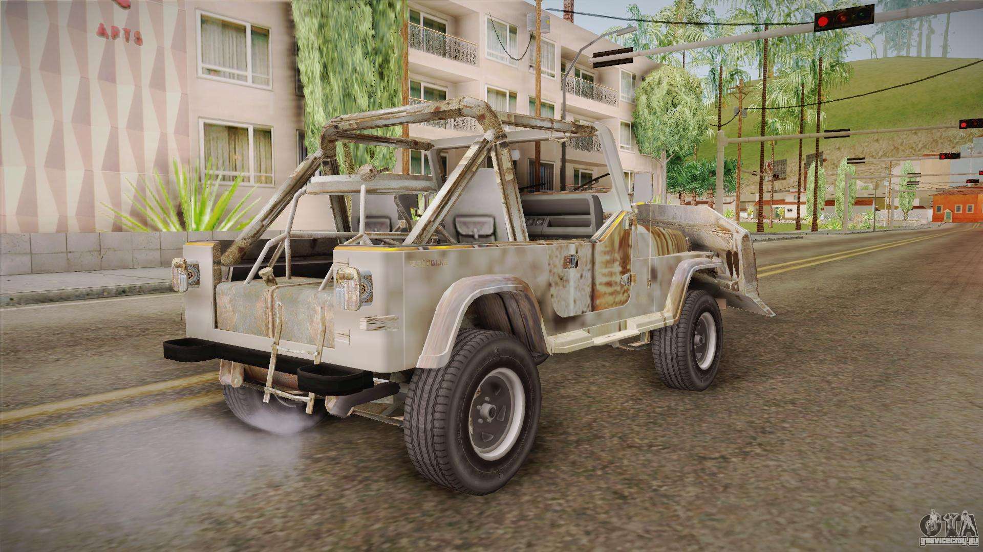 Jeep Wrangler Mad Max Style для GTA San Andreas