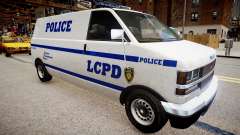 LCPD Declasse Burrito Police Transporter для GTA 4