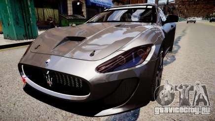 Maserati GranTurismo MC для GTA 4