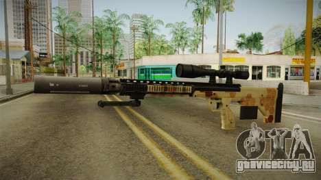 DesertTech Weapon 1 Camo Silenced для GTA San Andreas