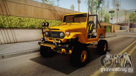 Toyota Land Cruiser Fj40 1978 Off Road для GTA San Andreas