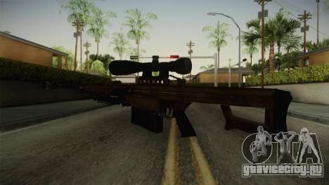 CoD 4: MW - Barrett M82 Remastered для GTA San Andreas