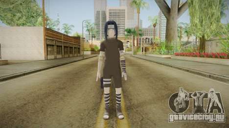 NUNS4 - Sasuke Genin Black Clothes Sharingan для GTA San Andreas