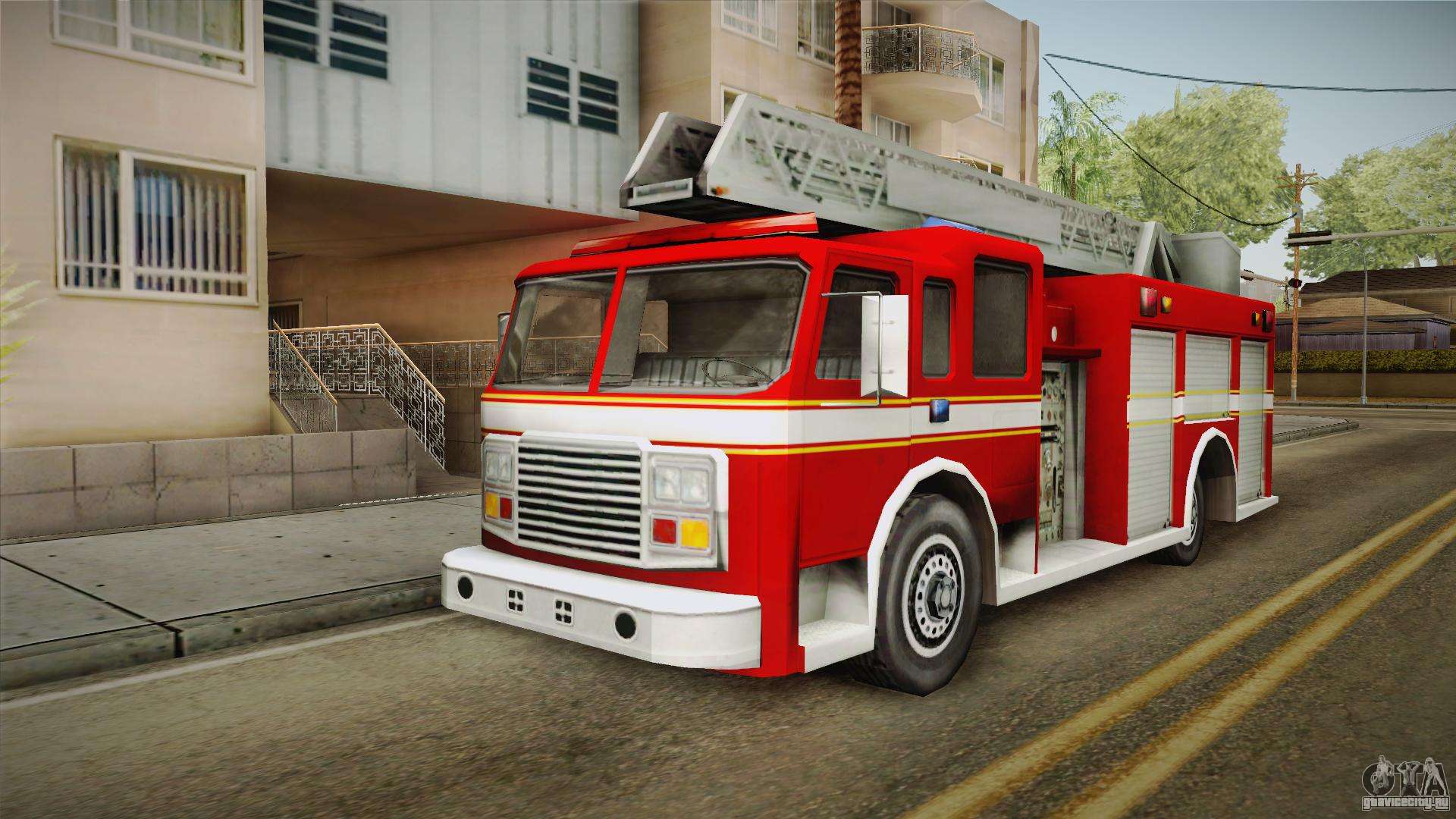 Driver: PL - Firetruck для GTA San Andreas. 