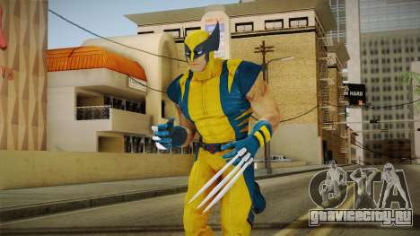 Marvel Heroes - Wolverine Modern UV для GTA San Andreas