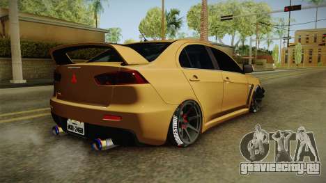 Mitsubishi Lancer EvoStreet для GTA San Andreas