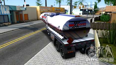 Realistic Tanker Trailer для GTA San Andreas