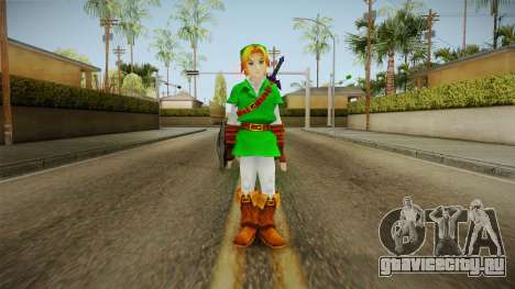 Hyrule Warriors - LINK (Ocarina Oftime) для GTA San Andreas