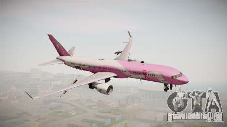 Boeing 757-200 Northwest Airlines Breast Cancer для GTA San Andreas