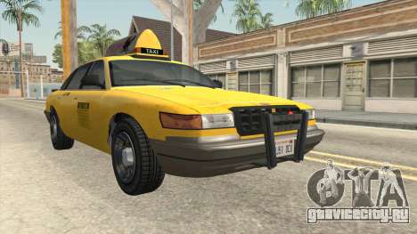 GTA 4 Taxi Car для GTA San Andreas