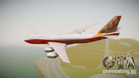 Boeing 747-8I Sunrise Livery для GTA San Andreas