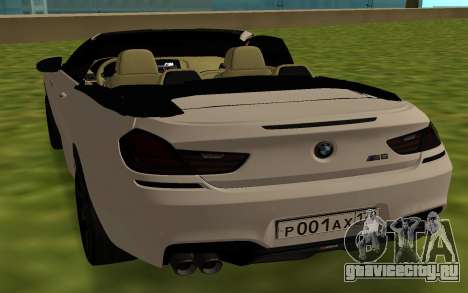 BMW M6 F13 Cabrio для GTA San Andreas