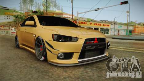 Mitsubishi Lancer EvoStreet для GTA San Andreas