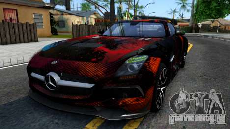 Mercedes-Benz SLS AMG Space для GTA San Andreas