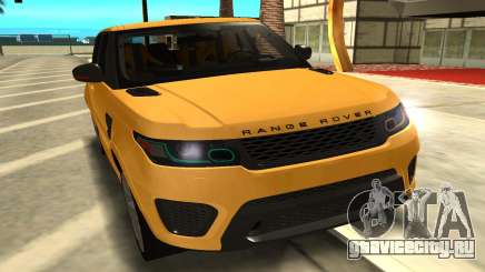 Land Rover Range Rover Sport Supercharged для GTA San Andreas