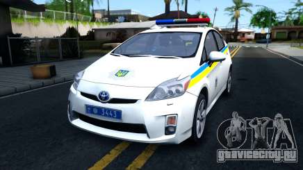 Toyota Prius Ukraine Police для GTA San Andreas