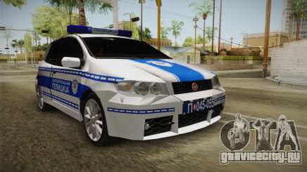 Fiat Punto Саобраћајна Полиција для GTA San Andreas