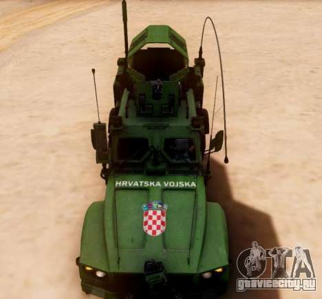 Ошкош М-АТВ хорватский бронированных текстуры ав для GTA San Andreas