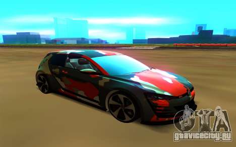 Volkswagen Golf Design Vision GTI для GTA San Andreas