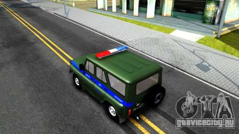 УАЗ-31512 Военная Авто Инспекция для GTA San Andreas