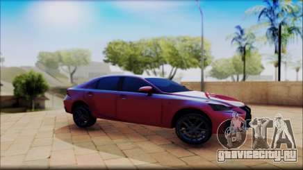 Lexus IS F 2017 для GTA San Andreas