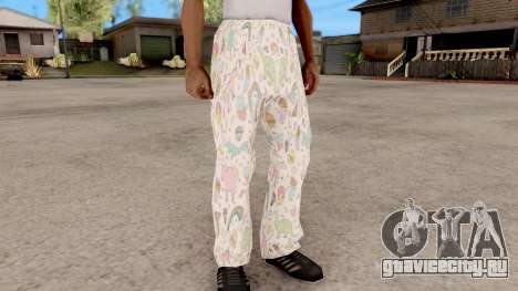 Штаны от пижамы для GTA San Andreas