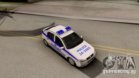 Opel Astra G Bulgarian Police для GTA San Andreas