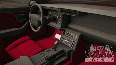 Chevrolet Camaro IROC-Z 1990 1.1.0 HQLM для GTA San Andreas