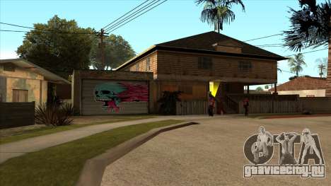 HD Рисунок на гараже для GTA San Andreas