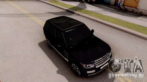 Range Rover SVA для GTA San Andreas
