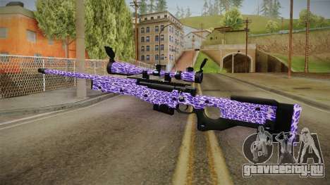 Tiger Violet Sniper Rifle для GTA San Andreas