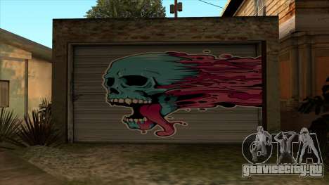 HD Рисунок на гараже для GTA San Andreas
