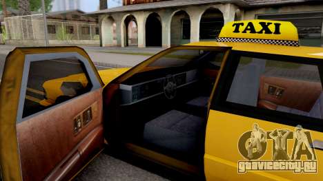 Taxi New Texture для GTA San Andreas
