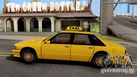 Taxi New Texture для GTA San Andreas