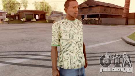 T-Shirt Dollar Style для GTA San Andreas