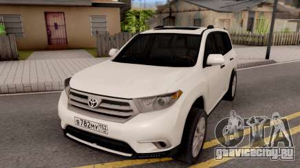 Toyota Highlander для GTA San Andreas