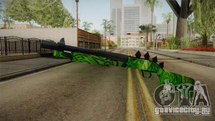 Green Escopeta для GTA San Andreas