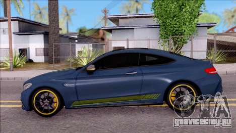 Mercedes-Benz C63S AMG Coupe 2016 v3 для GTA San Andreas